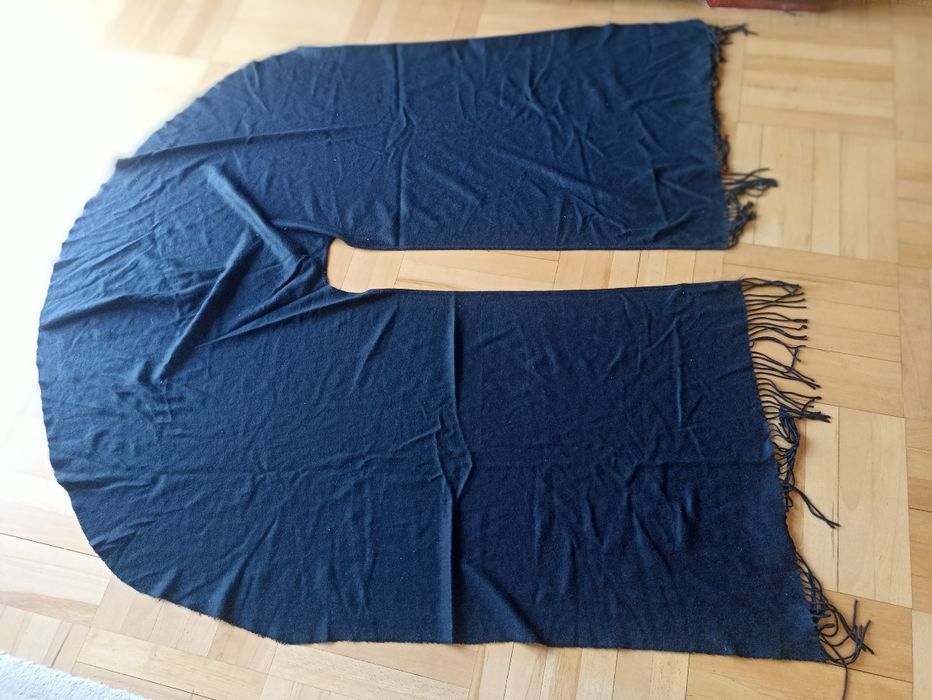 Ponczo Polar  czarne