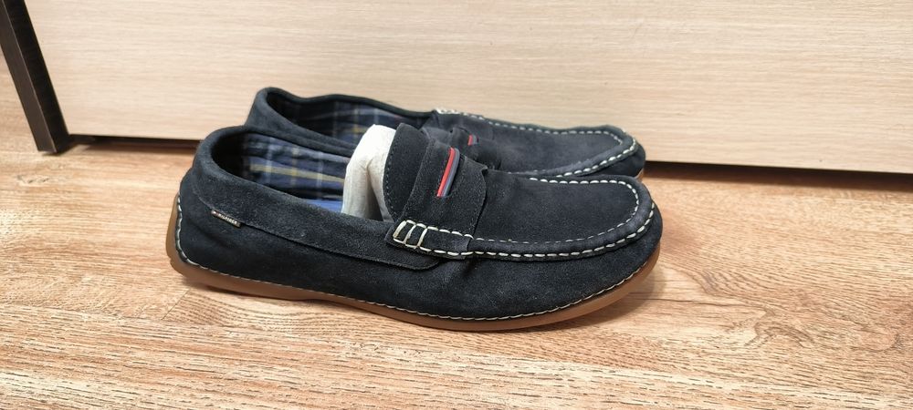 Лофери 43 розмір нубук та замша