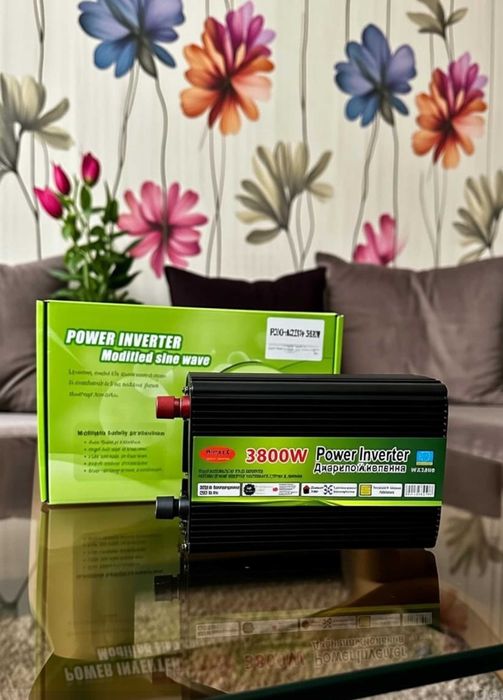 Крутий перетворювач напруги 3800 ват з 24в на звичайні 220в