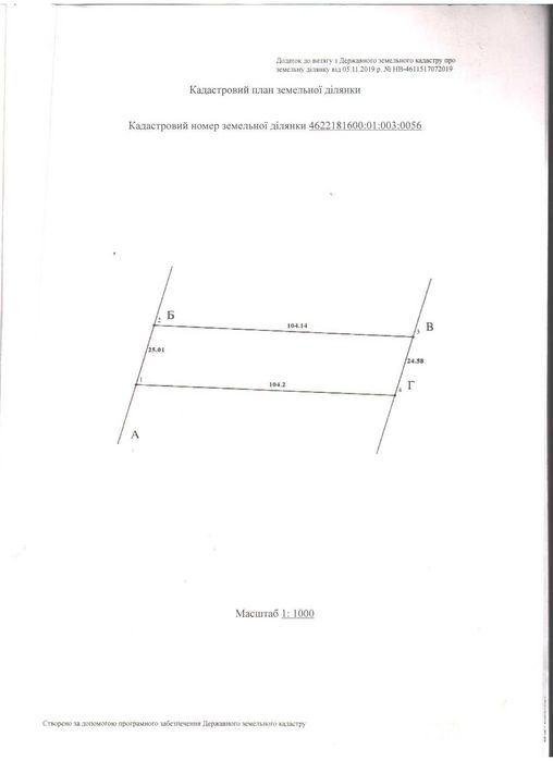 земельна ділянка 25 сот., с. Великосілки