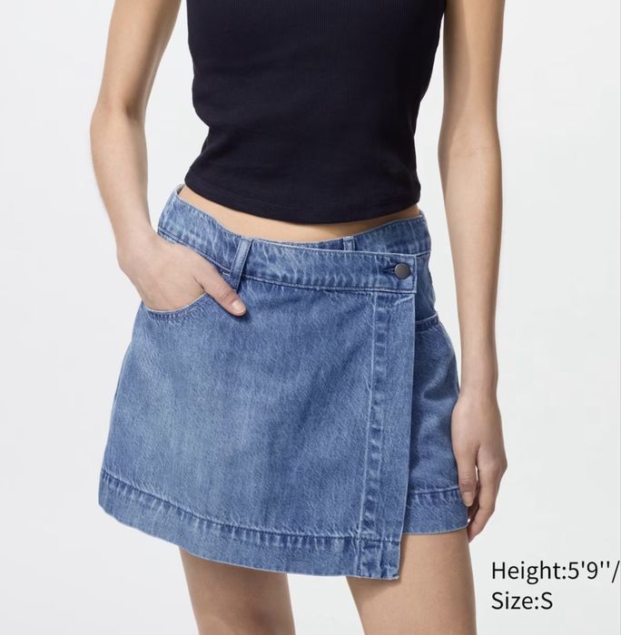 Uniqlo Юнікло спідниця шорти джинсові - супер якість! Розмір с хс s xs