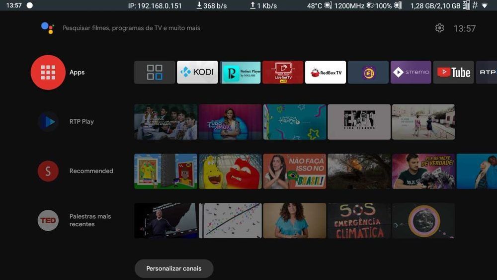 TV Box H96 Mini with Android TV, S905W, 2 GB RAM, 16 GB Storage64550493571585121
