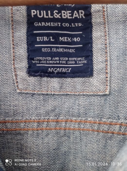 Куртка джинсовая Pull bear фирменная
