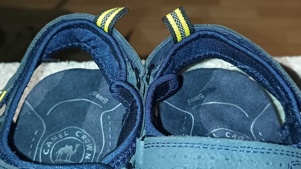 Sandały CAMEL CRON r.47 skóra stan idealny