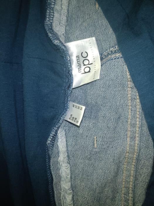 Jeansy ciążowe Bonprix z dziurami r. 48