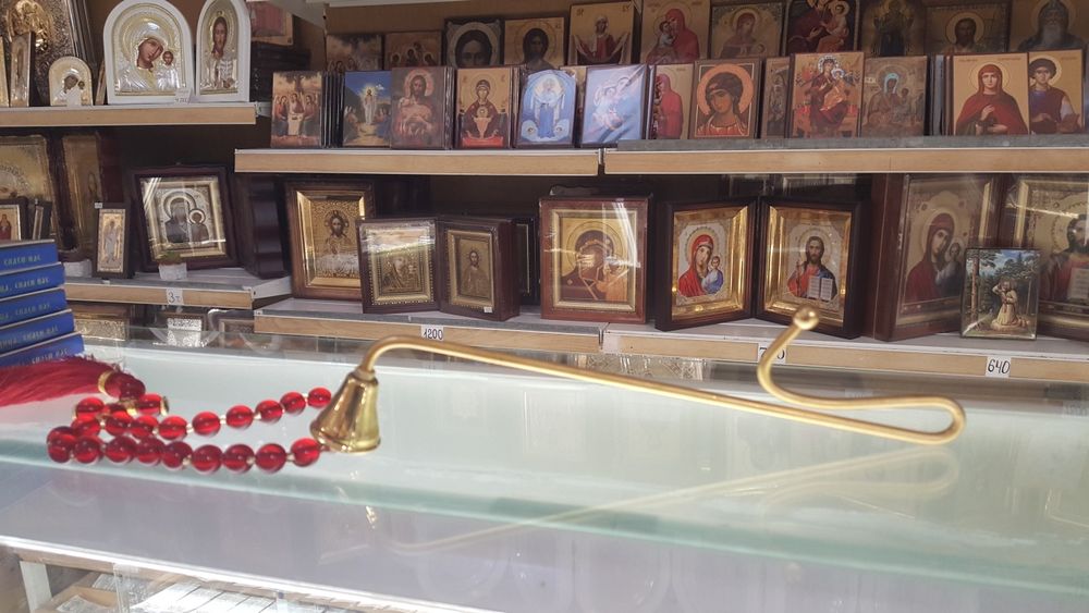 Икона Троица /Гаситель свічок 26 см