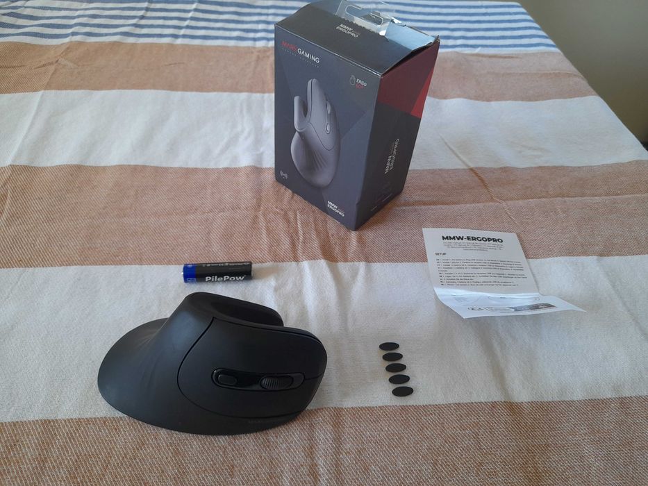 Myszka bezprzewodowa Mars Gaming MMW ERGOPRO sensor optyczny