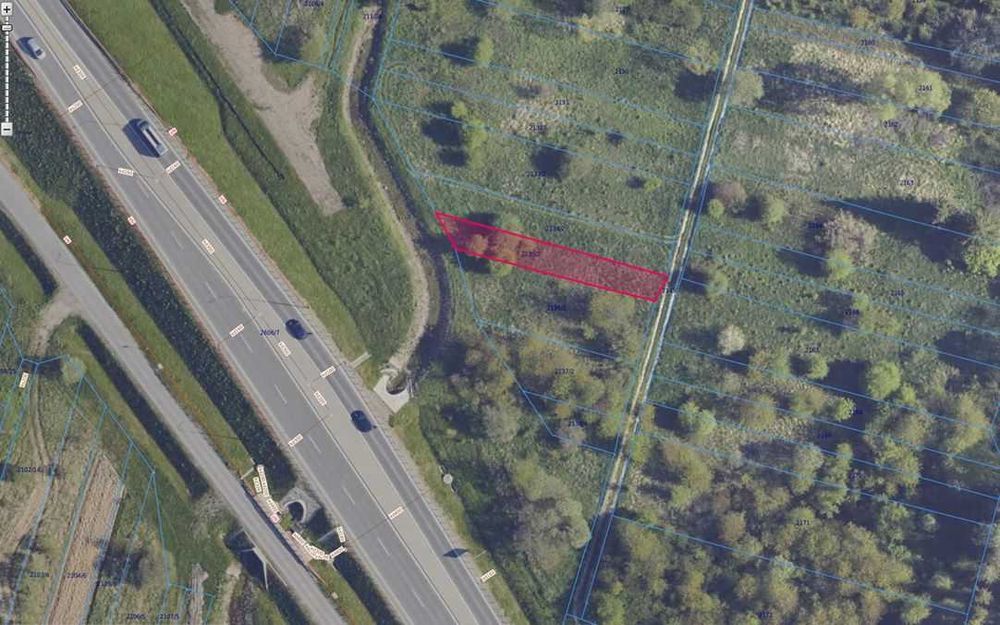 Działka 2,43 a, w Sanoku, obręb Dąbrówka.