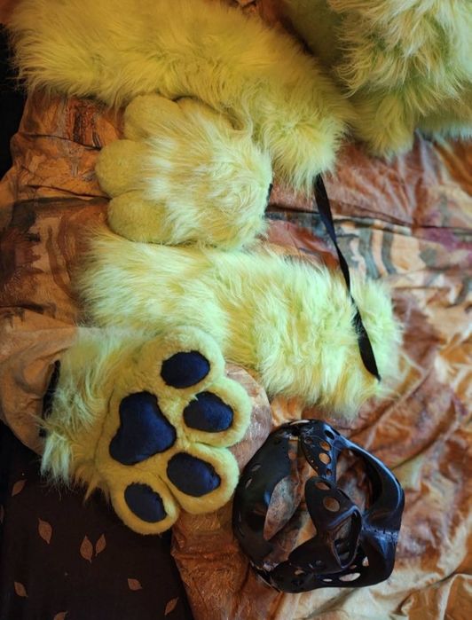 Mini partial fursuit