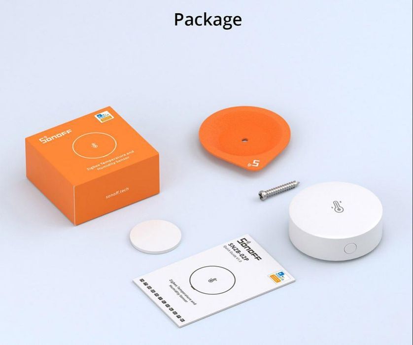Sonoff SNZB-02P беспроводной ZigBee-датчик температуры и влажности