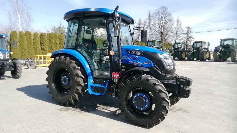 Ciągnik rolniczy SOLIS 60 4WD, 58 kM, klima, 4x4, wąskie koła, 3 lata gwarancji