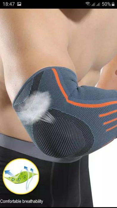 Наколенник/ налокотник спортивный, бандаж компрессионный.