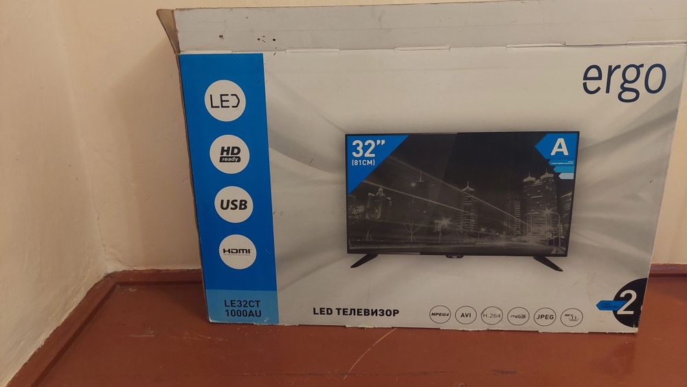 Телевізор ерго ergo 32 led