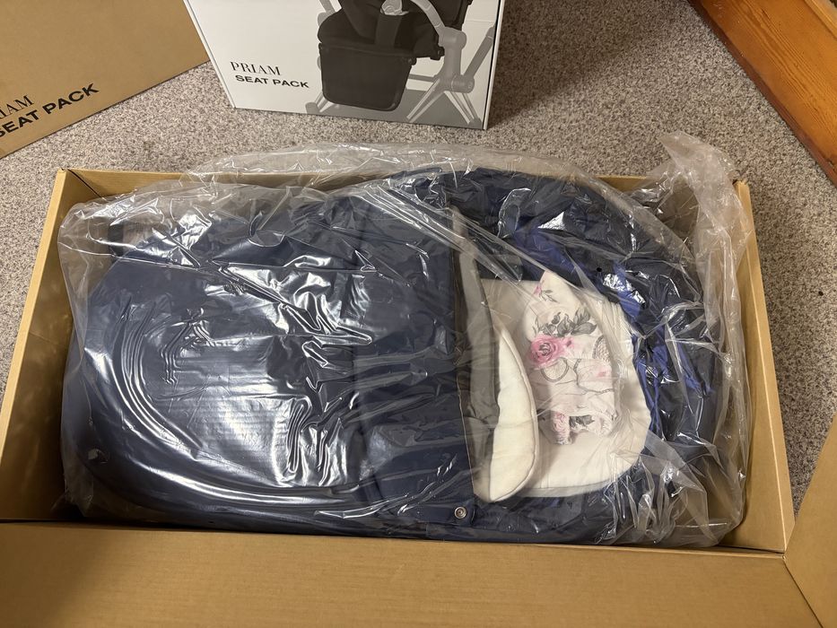 Wozek Cybex platimium Prime Indigo Blue + Gondola Idealny!