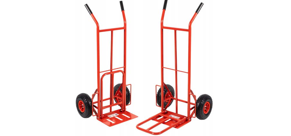 nowy wózek transport. magazynowy młynarka 2xplatforma 150kg okazja fv