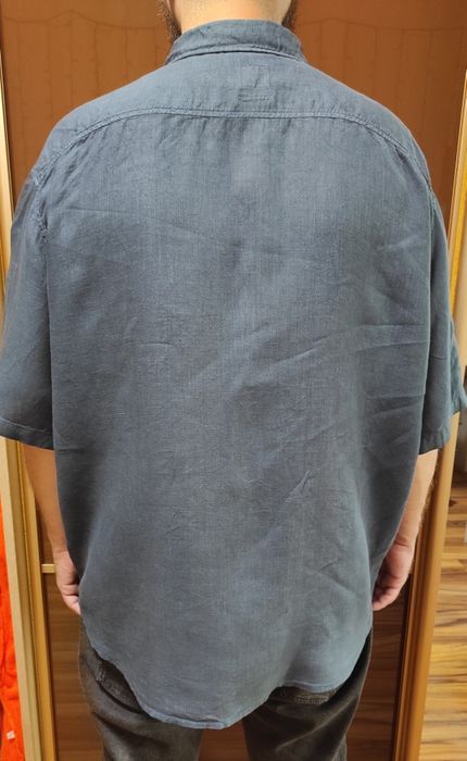 Рубашка лляна Boss розмір 4XL