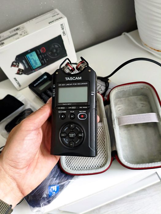 Tascam DR-40x - cyfrowy rejestrator interfejs audio, dyktafon