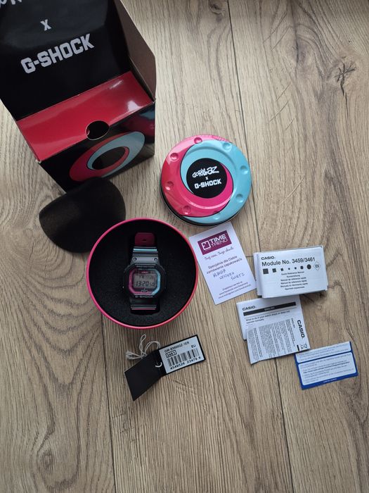 Zegarek Casio G-Shock GW-B5600GZ-1ER Gorillaz Limited Edition