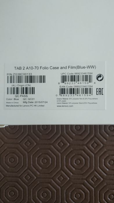 Capa Lenovo Tab 2 A10-70 - Nova