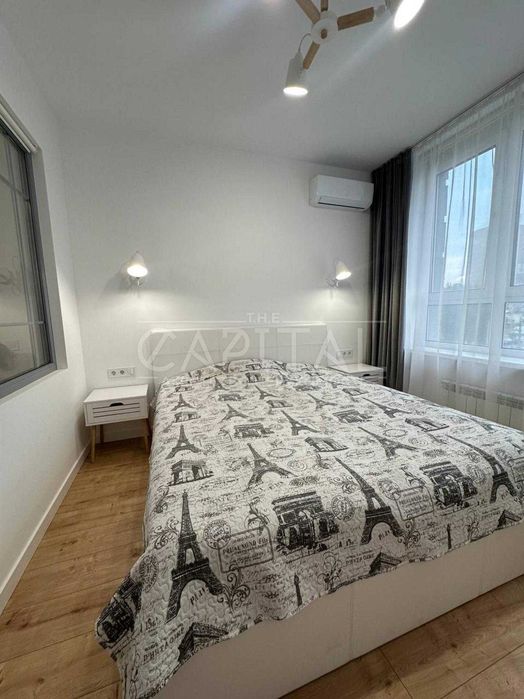 1К квартира 
(кухня-вітальня окрема спальня)
у ЖК Телескоп,Позняки