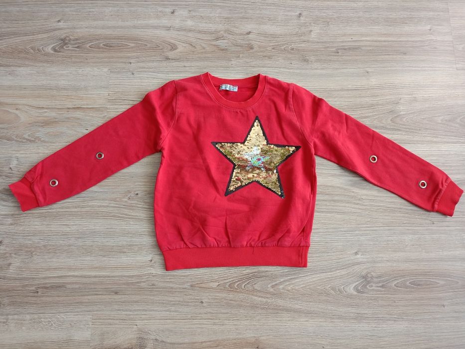 Bluzka koszulka z długim rękawem Little Star rozm. 140/146