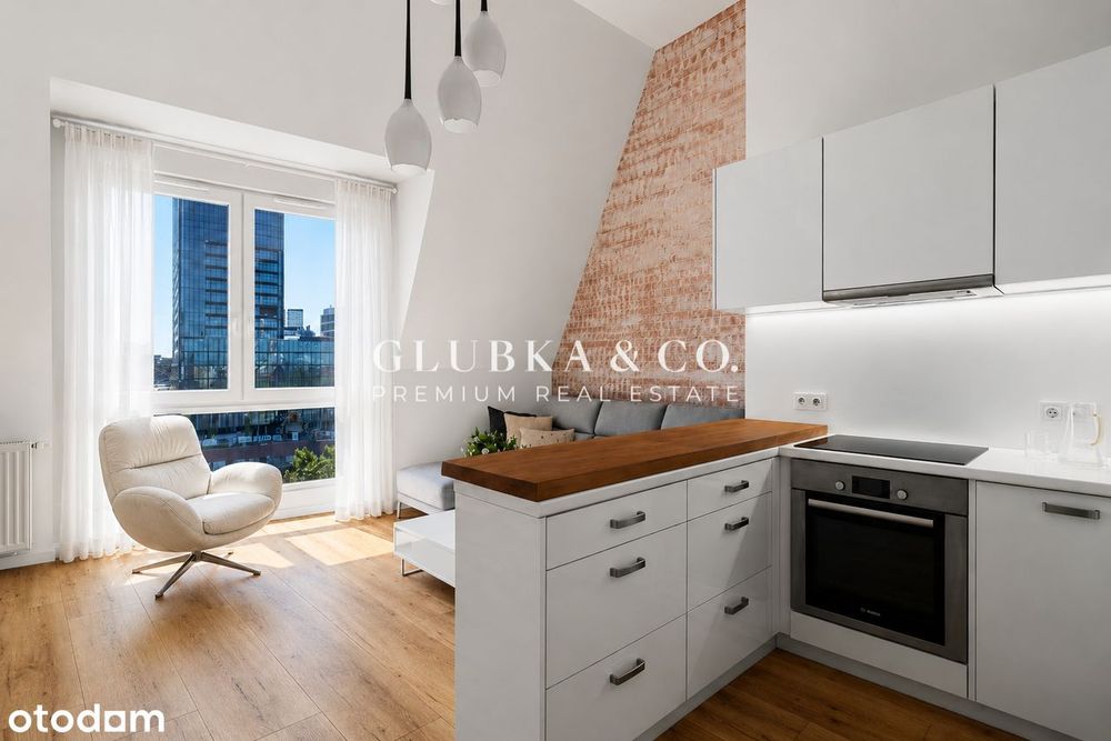 Księcia Witolda | studio z antresolą | WIDOK NA ODRĘ | 3,5 m wysokości