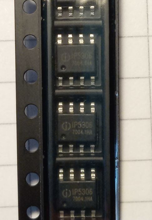 IP5306 ESOP-8 — универсальный SoC контроллер питания и заряда (2.4A)