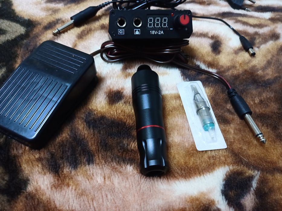 Тату машинка. Комплект.