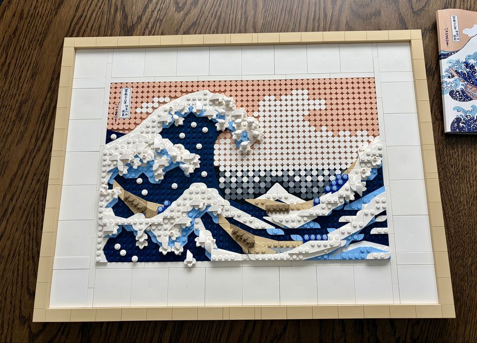 Zestaw Lego dla dorosłych  hokusai wielka fala  31208