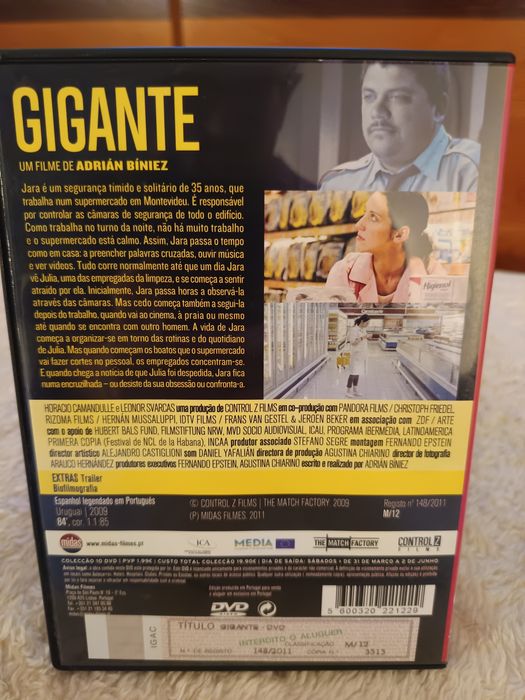 DVD gigante.     .