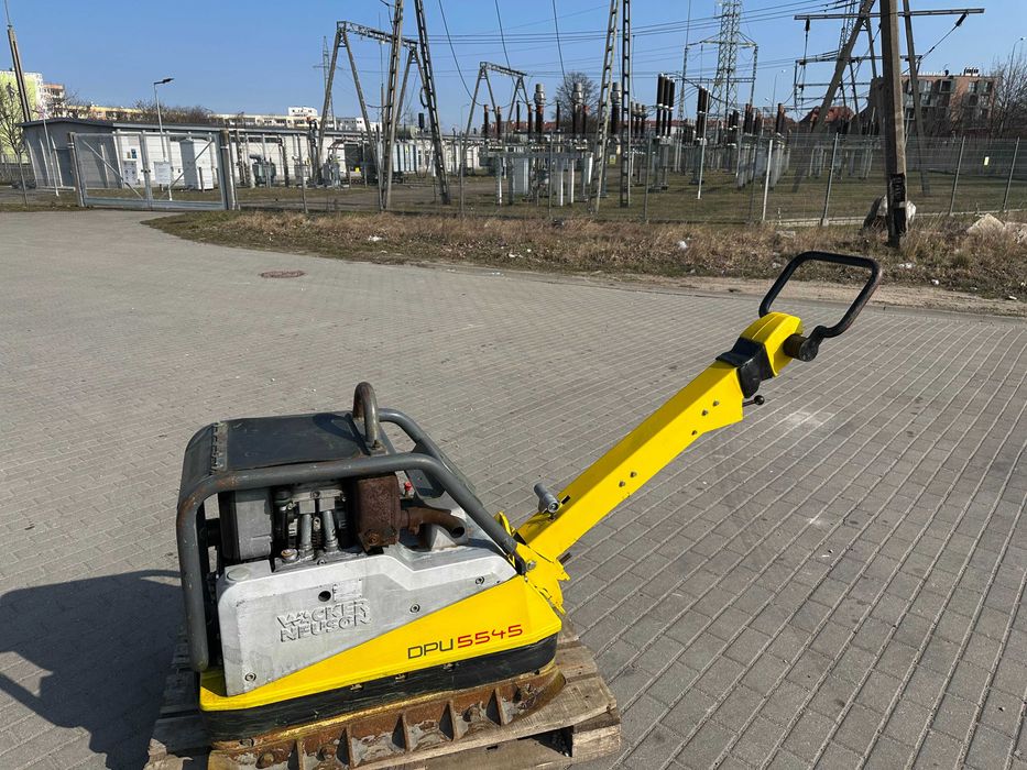 Zagęszczarka Do Gruntu Wacker Dpu 5545 Hech Waga 450 Kg W pełni Sprawna
