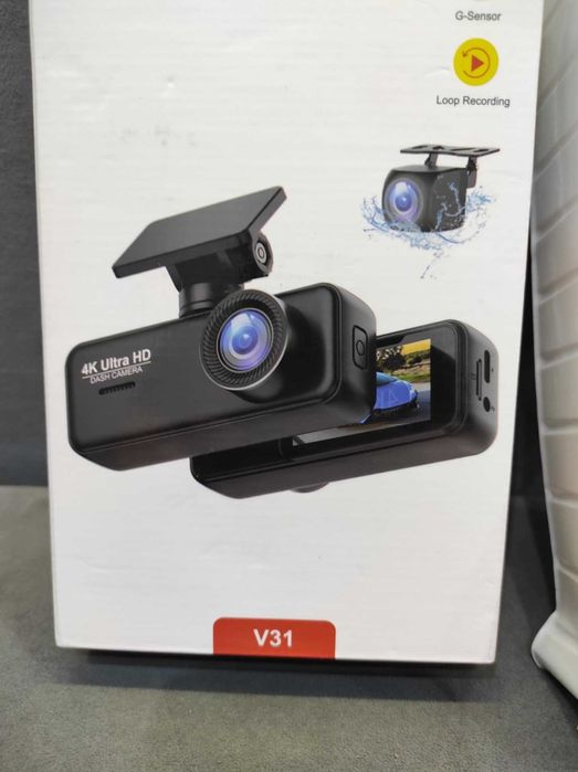 Kamera samochodowa WIDEOREJESTRATOR V31 64GB, 4K. DUAL