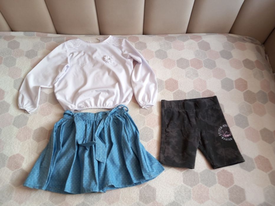 Paka ciuchów dla dziewczynki 110 - 116