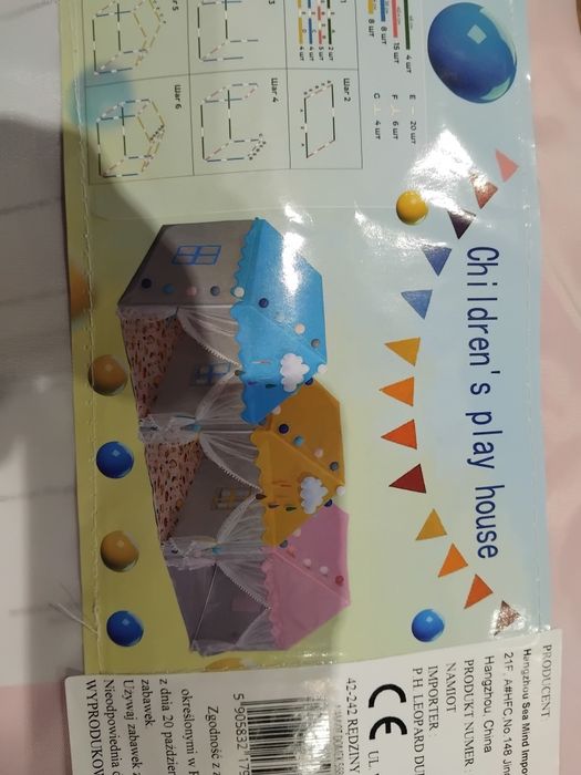 Namiot importer różowy