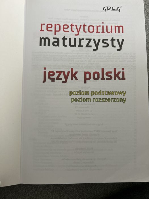 Repetytorium maturzysty