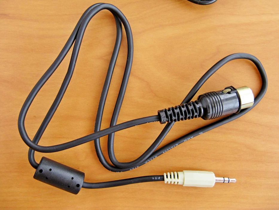Аудиокабель формата din 5pin - RCA - Jack 3.5