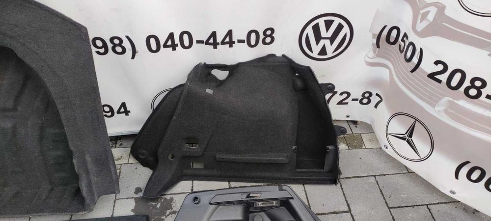 Коплект  багаждника golf 7 хечбек 5g6867427d 5gm863007 полка карта