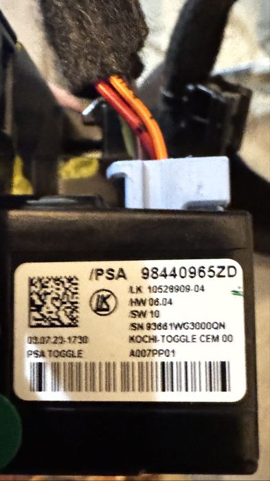 Toggle PSA/ citroen