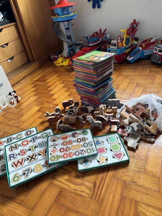 Coleção de livros de animais