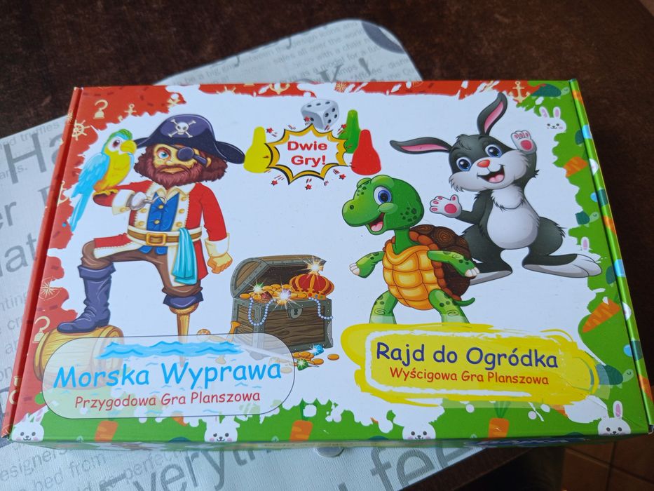 Zestaw gier planszowych 2w1