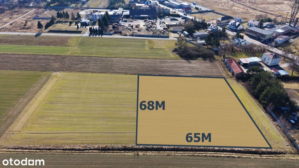 Duża działka w Opatowie