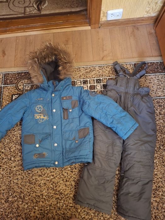 Комбінезон зимовий на хлопчика 116