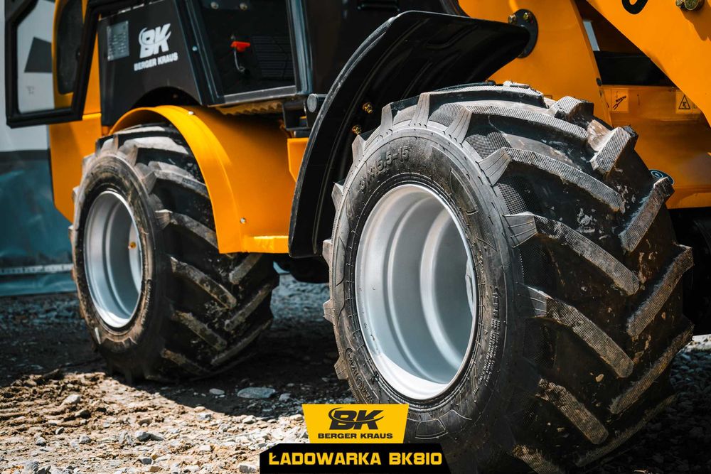 Ładowarka kołowa Berger Kraus BK810 kabina silnik Kubota
