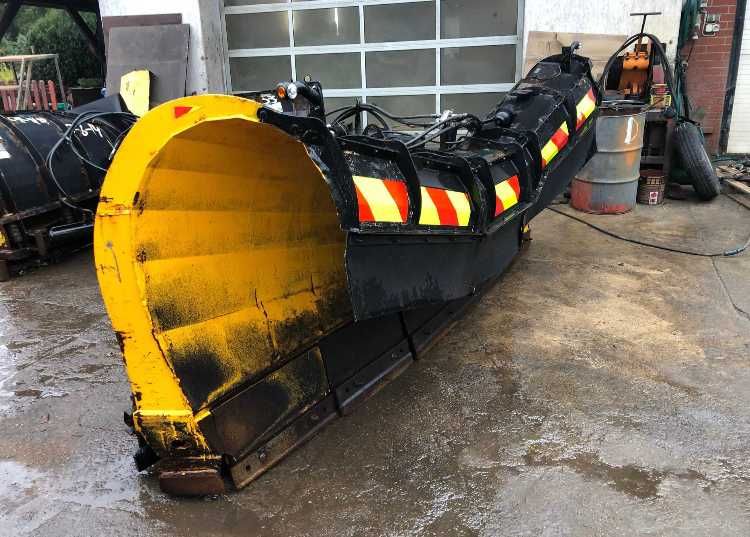 Pług do śniegu Tellefsdal K 70 Schmidt odśnieżny hydrauliczny filmy