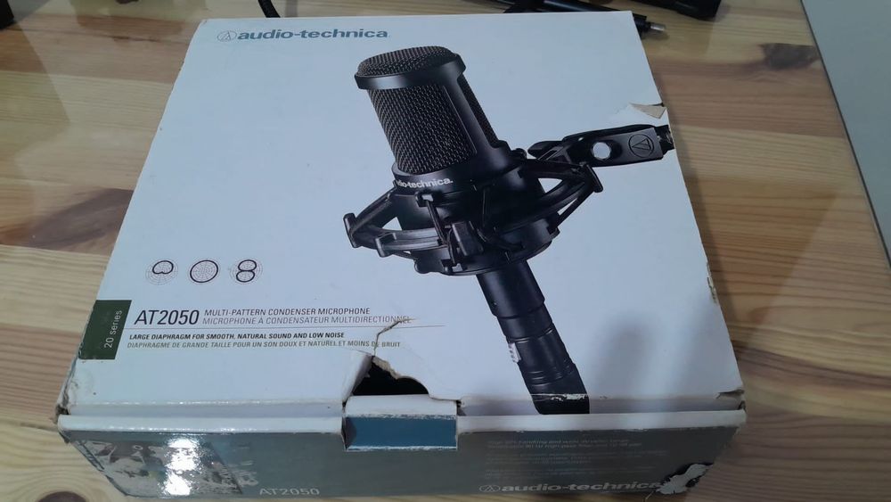Audio-Technica AT2050 bundle Microfone condensador