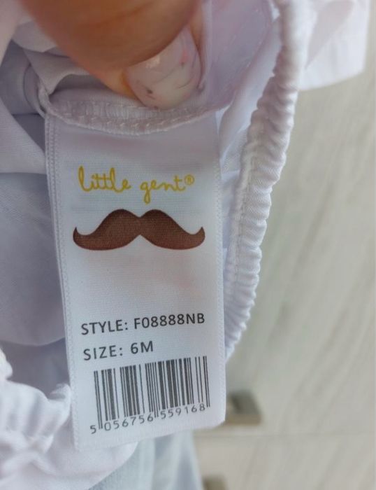 Святковий комплект сорочка боді метелик шорти з підтяжками little gent