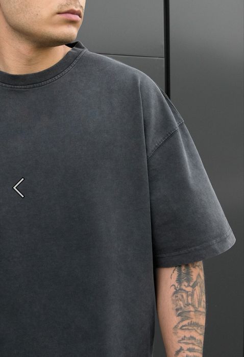 Футболка Staff va2 dark grey oversize , XL. Нова!