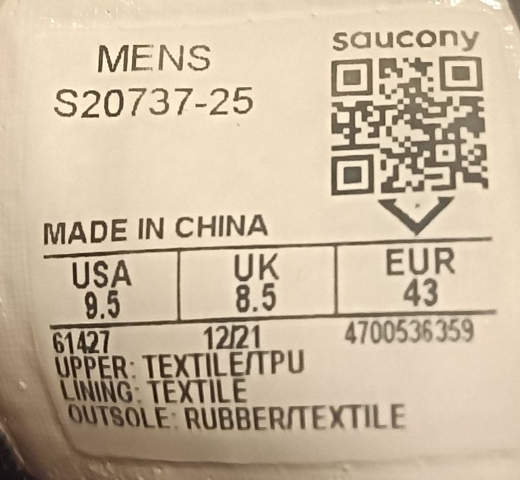 Buty Saucony Peregrine 12 Do Biegania Funkcjonalne Sportowe Rozmiar 43