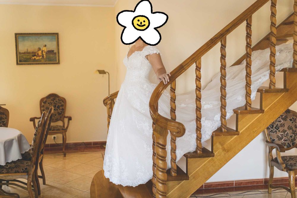 Suknia ślubna księżniczka