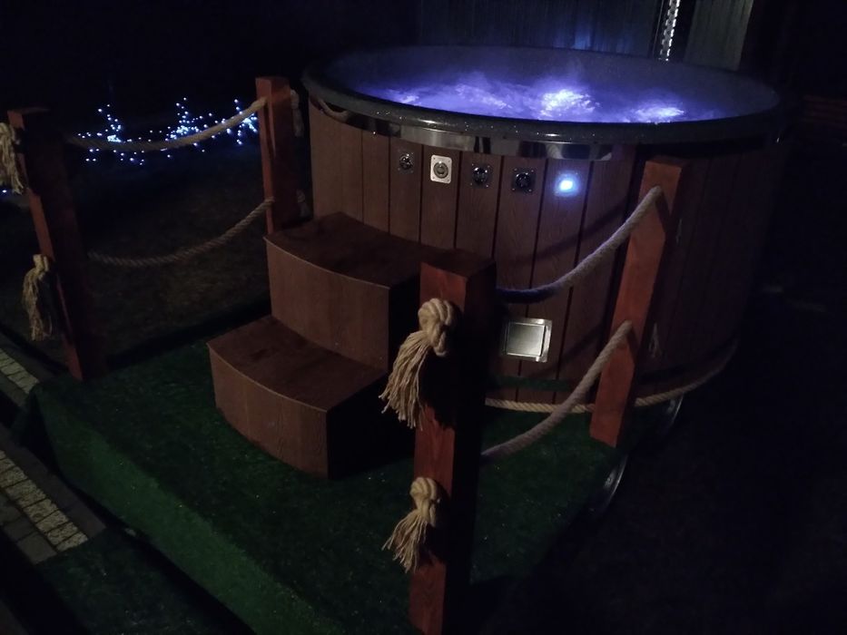 Balia mobilna jacuzzi bania na wynajem spa